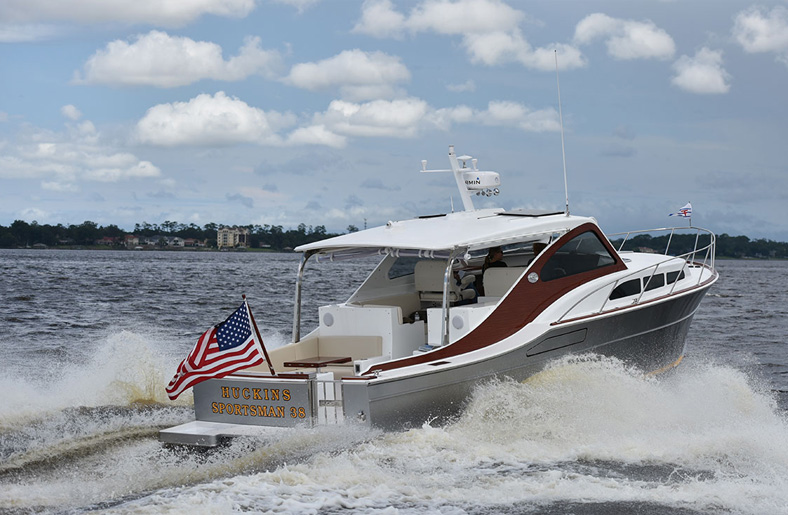 2022 Huckins Hybrid Sportsman 38